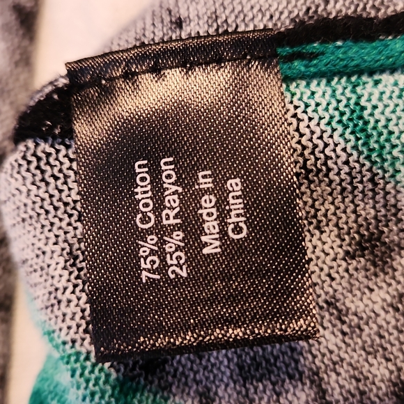 Lane Bryant NEW Acemtrical Hem Light Weight Long Sleeve Tunic 18/20 NWT W-547 - Picture 6 of 8